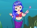 Igra Cute Baby Mermaid: Dress Up