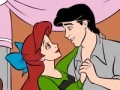 Igra Princess Ariel and Eric Online Coloring