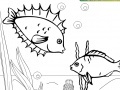 Igra Kid's coloring: Little fishes