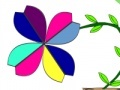 Igra Rotating Flower Coloring