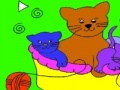 Igra Cat Coloring Game