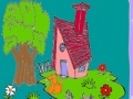 Igra Cute farm house coloring
