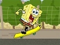 Igra Spongebob Beach Skateboading