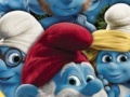 Igra The Smurfs 3D: Round Puzzle
