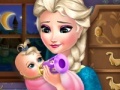 Igra Elsa Frozen Baby Feeding