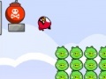 Igra Angry Birds explosion pigs