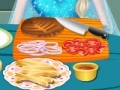 Igra Elsa Cooking Hamburger