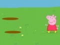 Igra Little Pig. Jumping in puddles