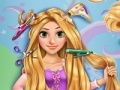 Igra Rapunzel. Real haircuts