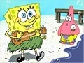Igra SpongeBob at Beach Jigsaw