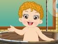 Igra Cute Little Baby Bathing