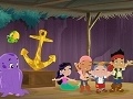 Igra Jake Neverland Pirates: Jake and his friends - Puzzle