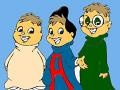 Igra Alvin and the Chipmunks: Coloring 