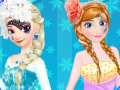 Igra Elsa vs Anna Make Up Contest