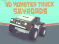 Igra 3D Monster Truck Skyroads