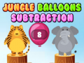 Igra Jungle Balloons Subtraction