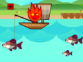 Igra FireBoy And WaterGirl Go Fishing