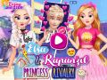 Igra Elsa and Rapunzel Princess Rivalry