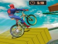 Igra Superhero BMX Space Rider