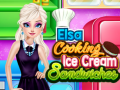 Igra Elsa Cooking Ice Cream Sandwiches