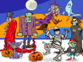 Igra Find 5 Differences Halloween