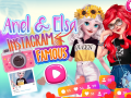 Igra Ariel and Elsa Instagram Famous