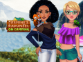 Igra Jasmine & Rapunzel on Camping