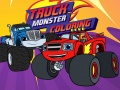 Igra Truck Monster Coloring