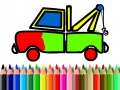 Igra Back To School: Truck Coloring