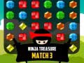 Igra Ninja Treasure Match 3