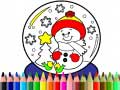 Igra Back To School: Christmas Coloring Book
