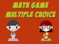 Igra Math Game Multiple Choice