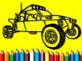 Igra Back To School: Rally Car Coloring Book