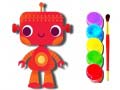 Igra Back to School: Robot Coloring Book