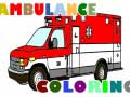 Igra Ambulance Trucks Coloring Pages