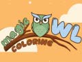 Igra Magic Owl Coloring