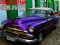 Igra Cuban Vintage Cars Jigsaw