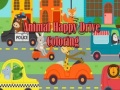 Igra Animal Happy Drive Coloring
