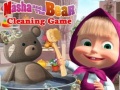 Igra Masha And The Bear Cleaning Game