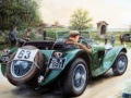 Igra Painting Vintage Cars Jigsaw Puzzle