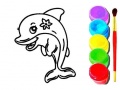 Igra Dolphin Coloring Book