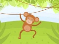 Igra Funny Monkeys Coloring
