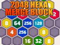 Igra 2048 Hexa Merge Block