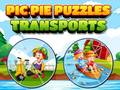 Igra Pic Pie Puzzles Transports