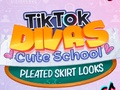 Igra TikTok Divas Cute School Pleated Skirt Looks