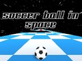 Igra Soccer Ball in Space