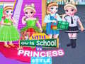 Igra Little Girls School vs Princess Style