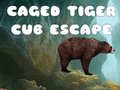Igra Caged Tiger Cub Escape