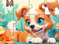 Igra Jigsaw Puzzle: Dog And Garden