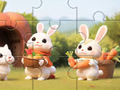 Igra Jigsaw Puzzle: Rabbits With Carrots
